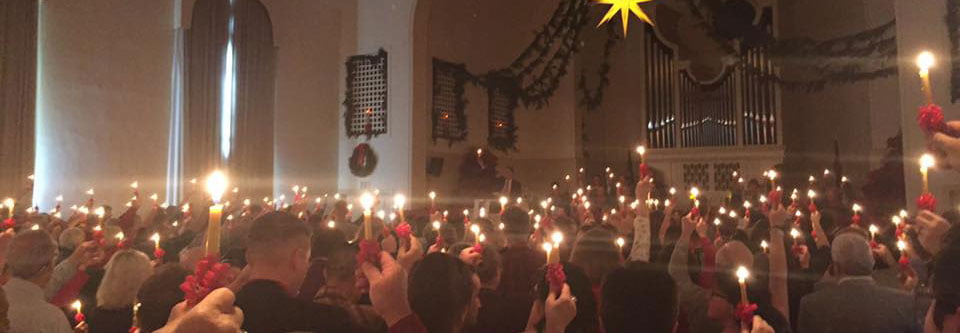 Friedland Moravian Church Candlelight Service